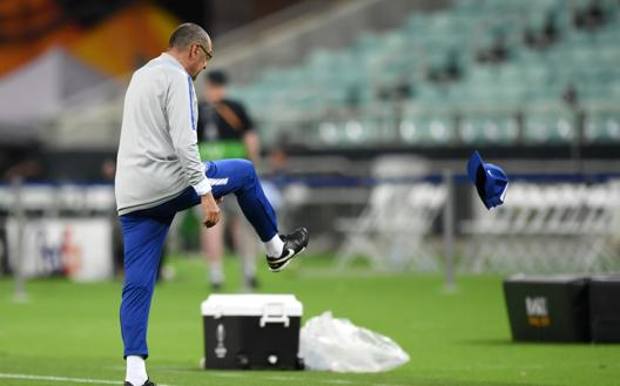 Tensione Chelsea: lite Luiz-Higuain, Sarri si infuria e se ne&nbsp;va