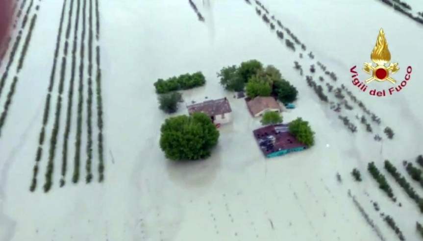 Maltempo, Romagna in&nbsp;ginocchio