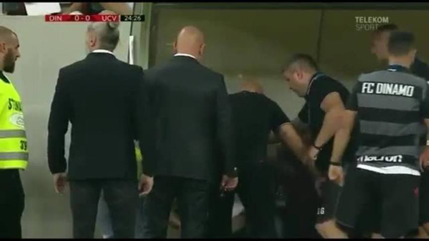 Shock in Romania: infarto in campo per l’allenatore della Dinamo&nbsp;Bucarest