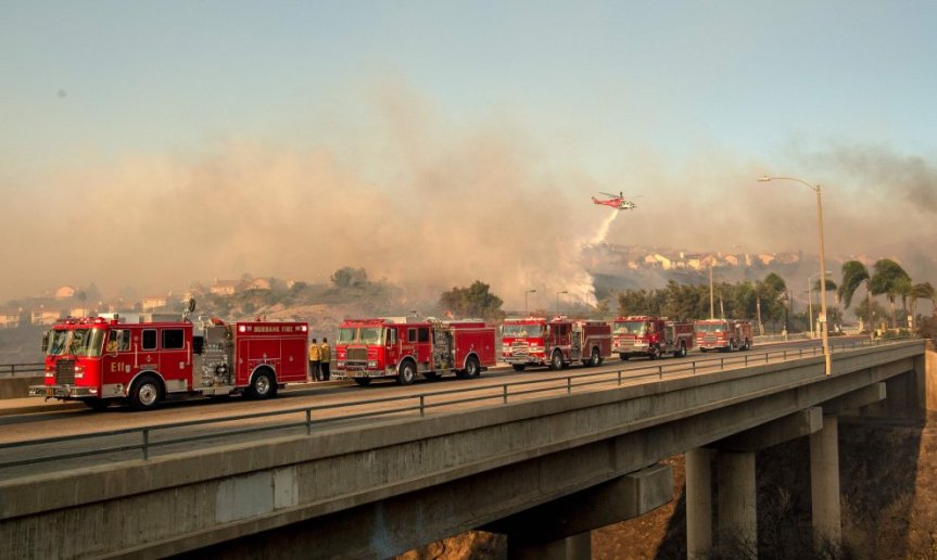 California, allerta per gli&nbsp;incendi: