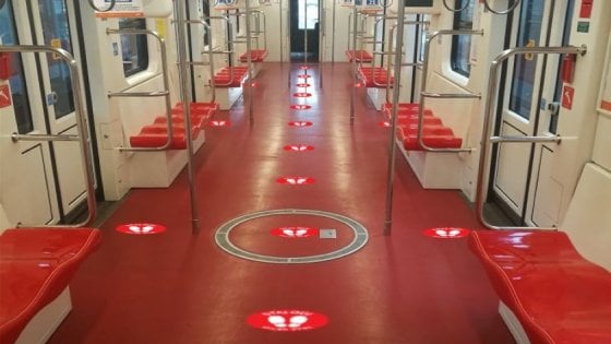 La Fase 2 del coronavirus: a Milano un milione di posti in meno in metropolitana per mantenere le&nbsp;distanze