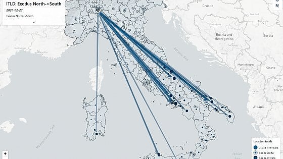 Coronavirus, l’illusione della grande fuga da Milano.&nbsp;…..