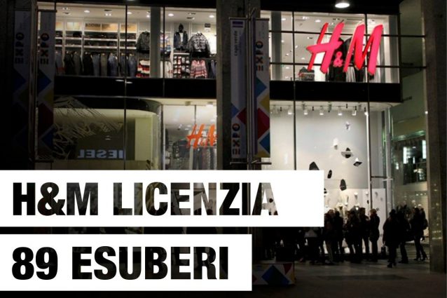 H&M chiude otto negozi in&nbsp;Italia.