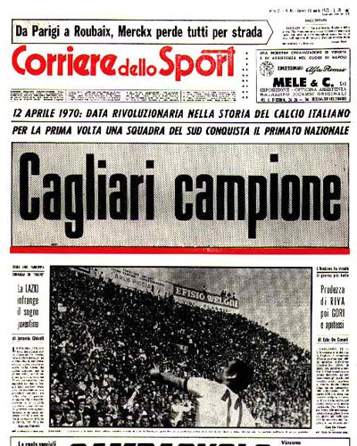L’ANNIVERSARIO Cagliari, uno scudetto diventato&nbsp;epopea