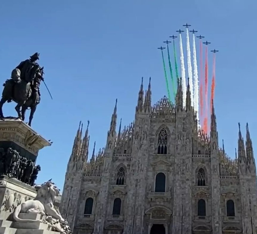 Frecce Tricolori, via al Giro&nbsp;d’Italia