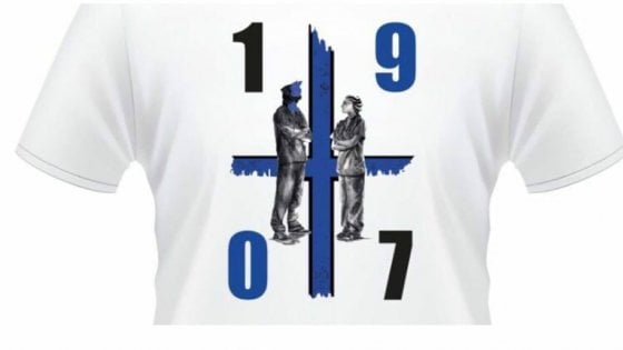 Coronavirus, in una maglietta il tributo dei tifosi atalantini&nbsp;….