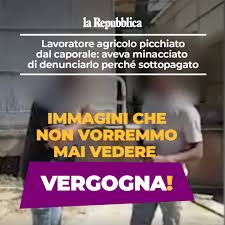 Lavoratore agricolo picchiato dal&nbsp;caporale