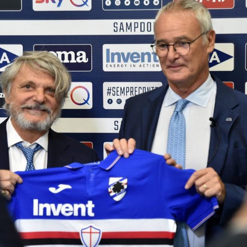 Claudio Ranieri lascia la Sampdoria: «Non ci sono più i presupposti per&nbsp;restare»