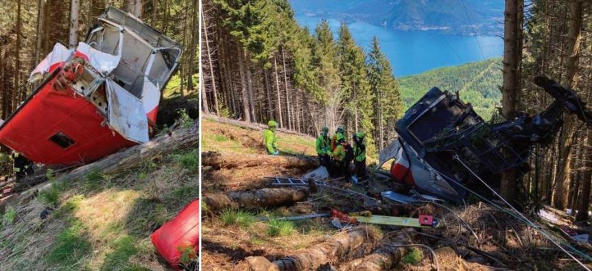 Funivia Stresa-Mottarone, cade una cabina: nove morti e due bambini&nbsp;gravi