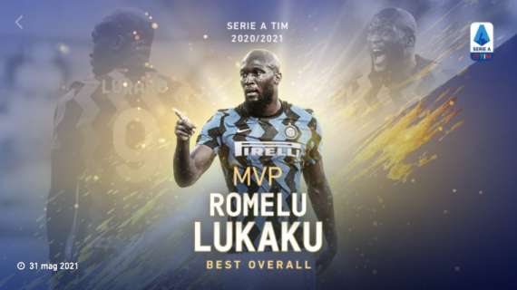 La Lega incorona Lukaku: il miglior giocatore della&nbsp;stagione.