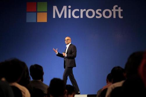 Chief Executive Officer of Microsoft Satya Nadella in Jakarta